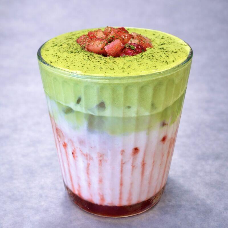 Strawberry Matcha Cloud