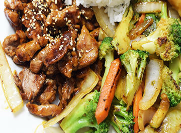 Teriyaki Steak