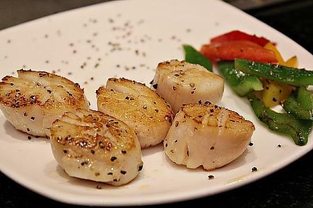 Hibachi Scallops